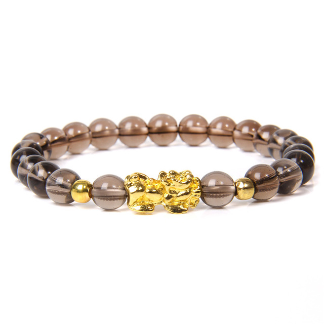 Women Men Feng Shui Buddha Bracelet Golden Piuxiu Charm Women Men Feng Shui Buddha Bracelet Golden Piuxiu Charm